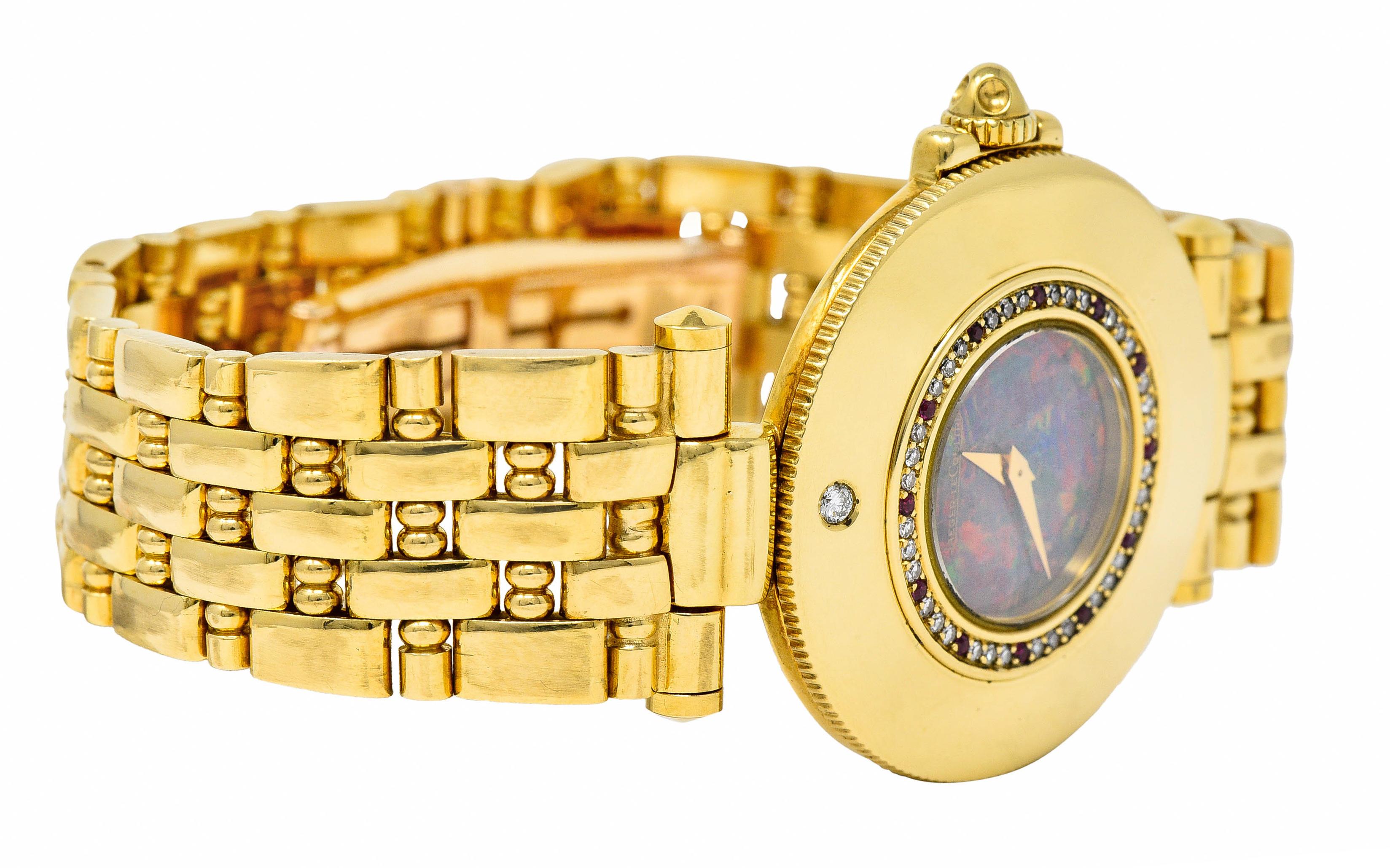 jaeger lecoultre diamond bracelet watch
