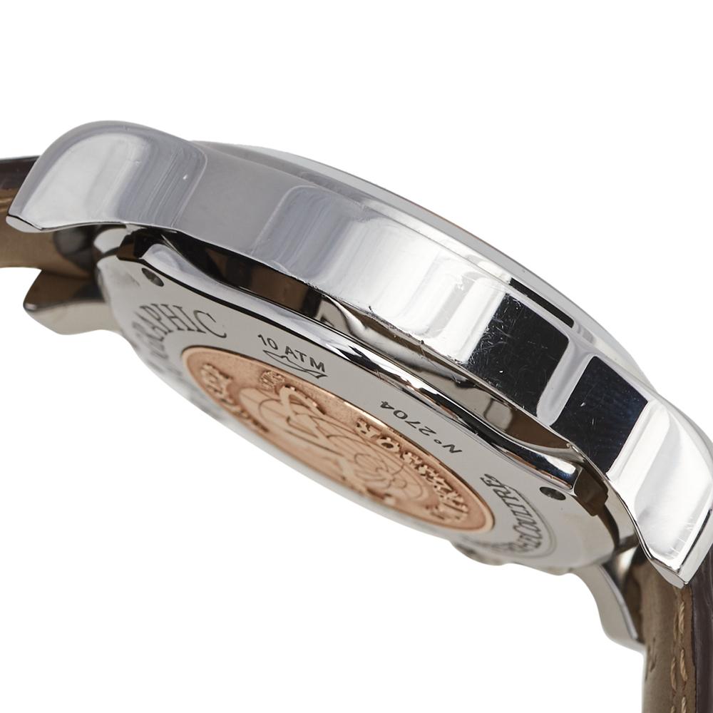 A fitting watch to complement a man's shining personality and his exceptional grand taste: the Geographic Master Compressor by Jaeger LeCoultre. The Swiss luxury watch and clock manufacturer was founded in the year of 1833 and today, the house is