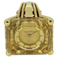 Vintage Jaeger-LeCoultre Citrine Watch Cocktail Ring