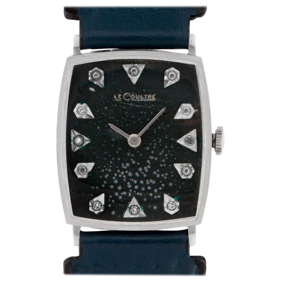 Jaeger-LeCoultre Classic 7560, Black Dial, Certified and Warranty