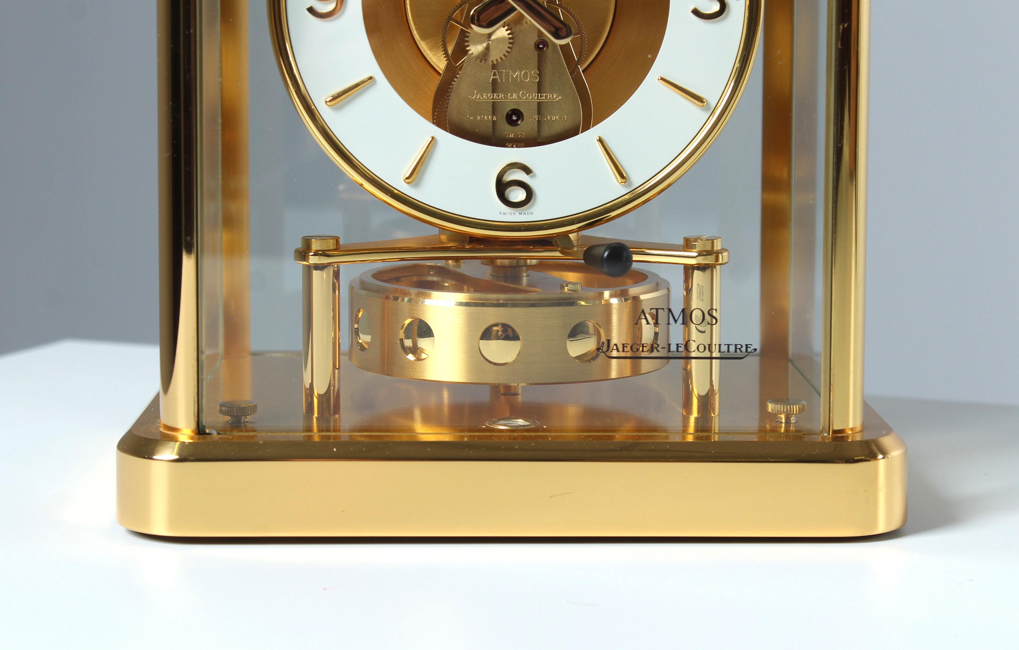 Jaeger LeCoultre, Classic Atmos Clock from 1991 in Full Set 12