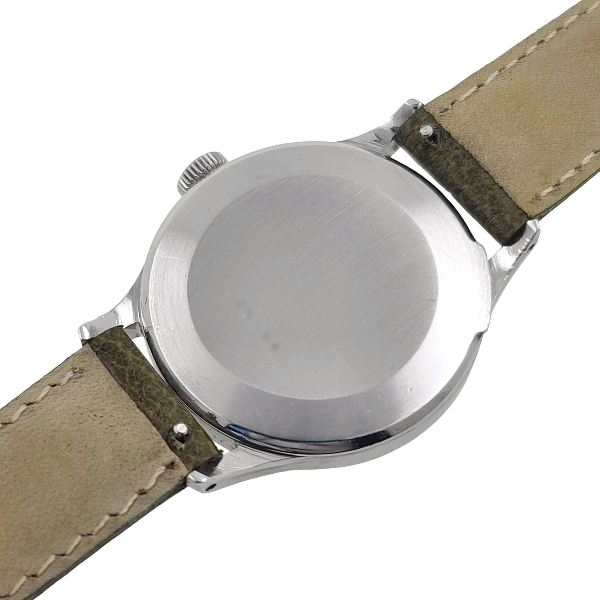 Jaeger-LeCoultre Classic Manual Round Pre Master Vintage 1950 Military Style 6