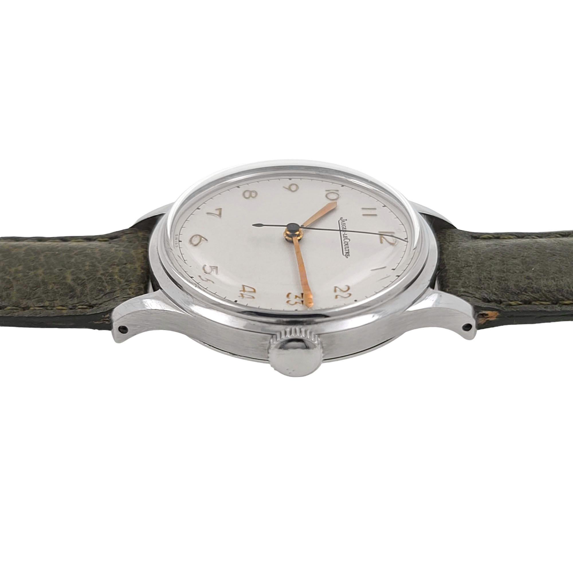 Jaeger-LeCoultre Classic Manual Round Pre Master Vintage 1950 Military Style 5