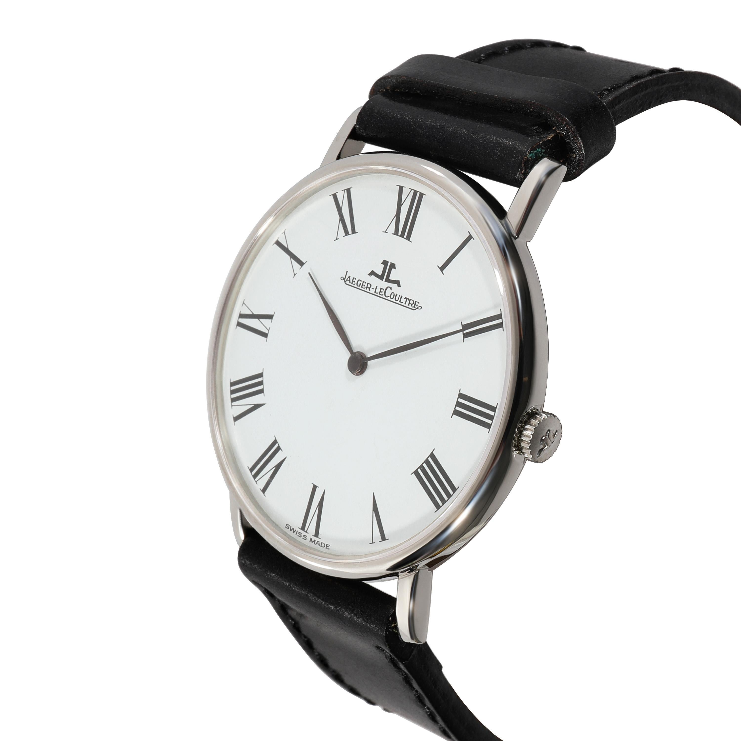 Jaeger-LeCoultre Classique 9226.42 Unisex-Uhr in  Rostfreier Stahl im Zustand „Hervorragend“ in New York, NY
