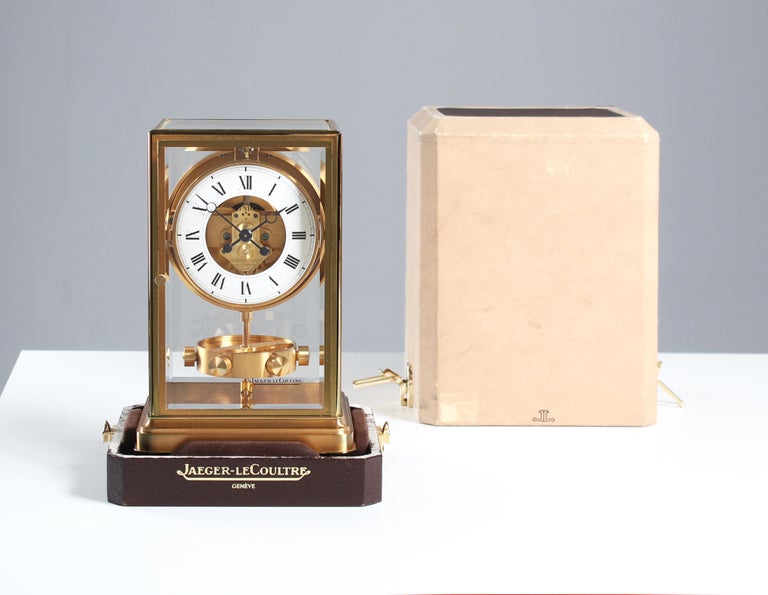 Jaeger LeCoultre Clock, Atmos Prestige from 1981, Limited Edition, No