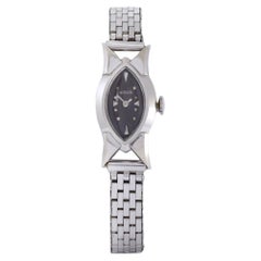 Vintage  Jaeger-LeCoultre Cocktail Watch 14K White Gold