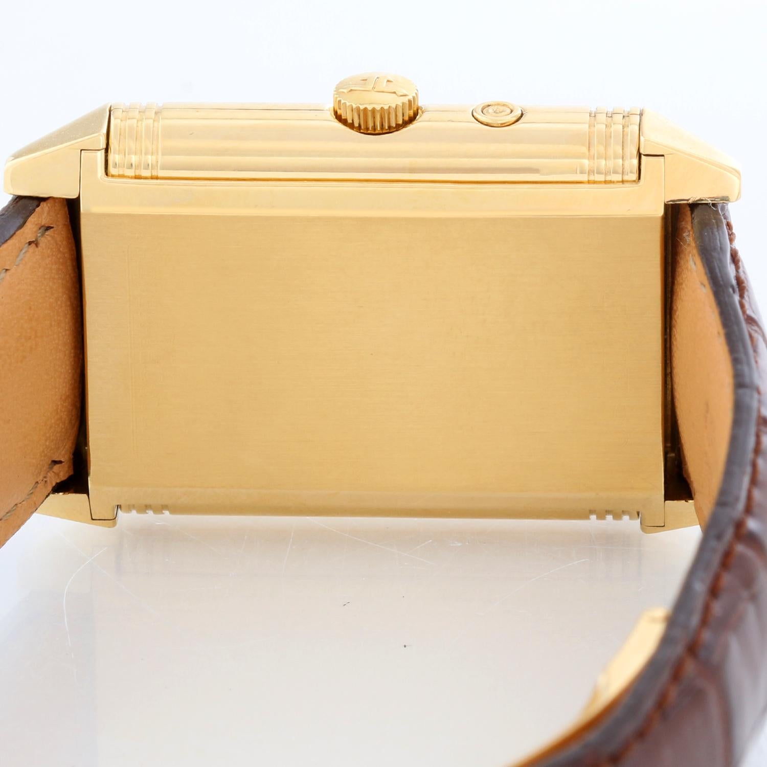 Jaeger-LeCoultre Day-Night Reverso 18k Yellow Gold Men's Watch '270154' 270.1.54 1
