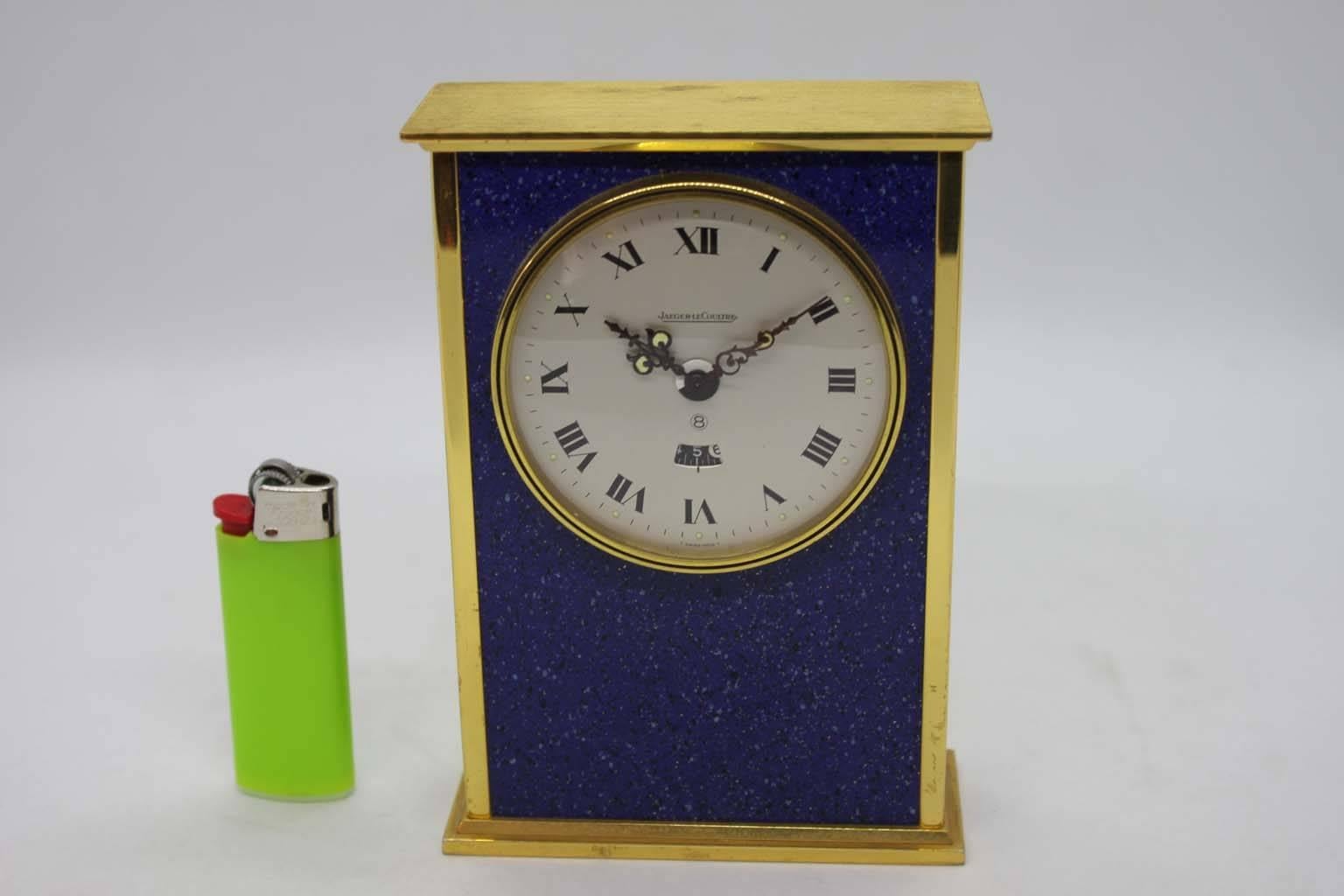 Jaeger LeCoultre Desk Clock, circa 1960 For Sale 3