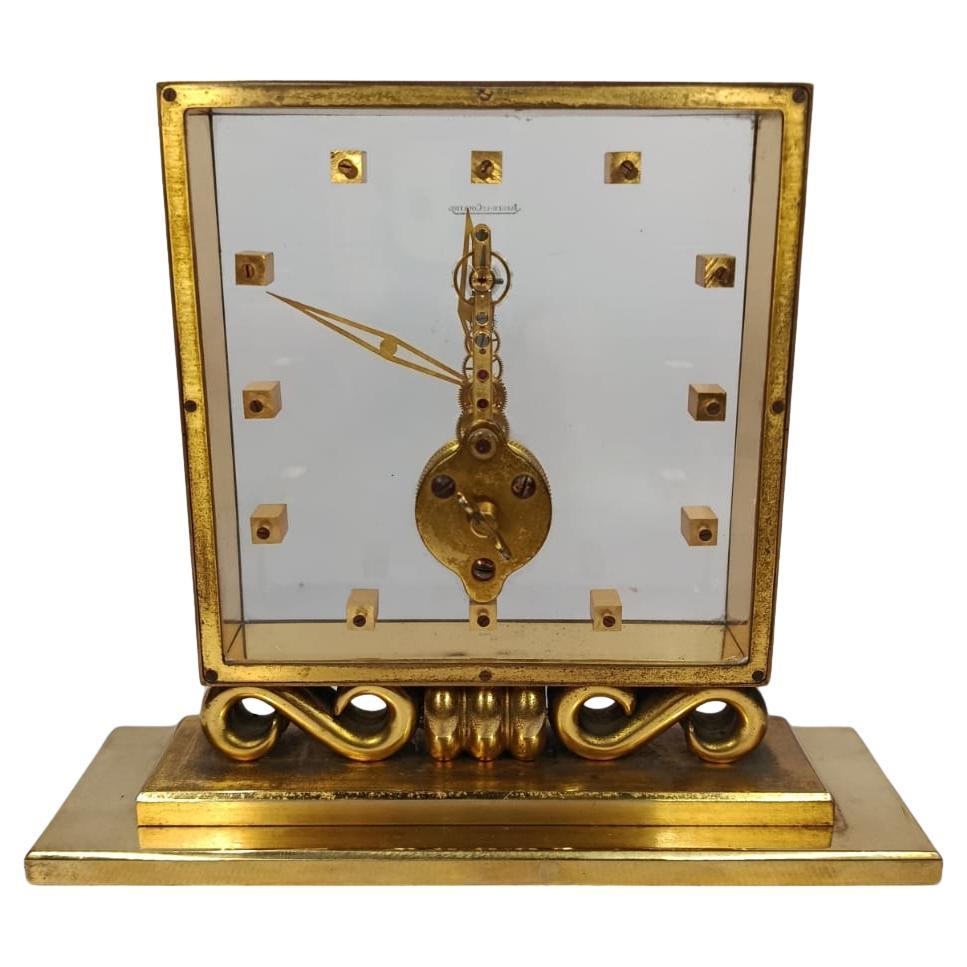 Jaeger LeCoultre desk clock en vente