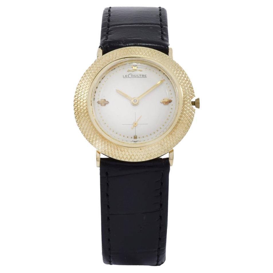 Jaeger-LeCoultre Disco Volante 14K Gold For Sale