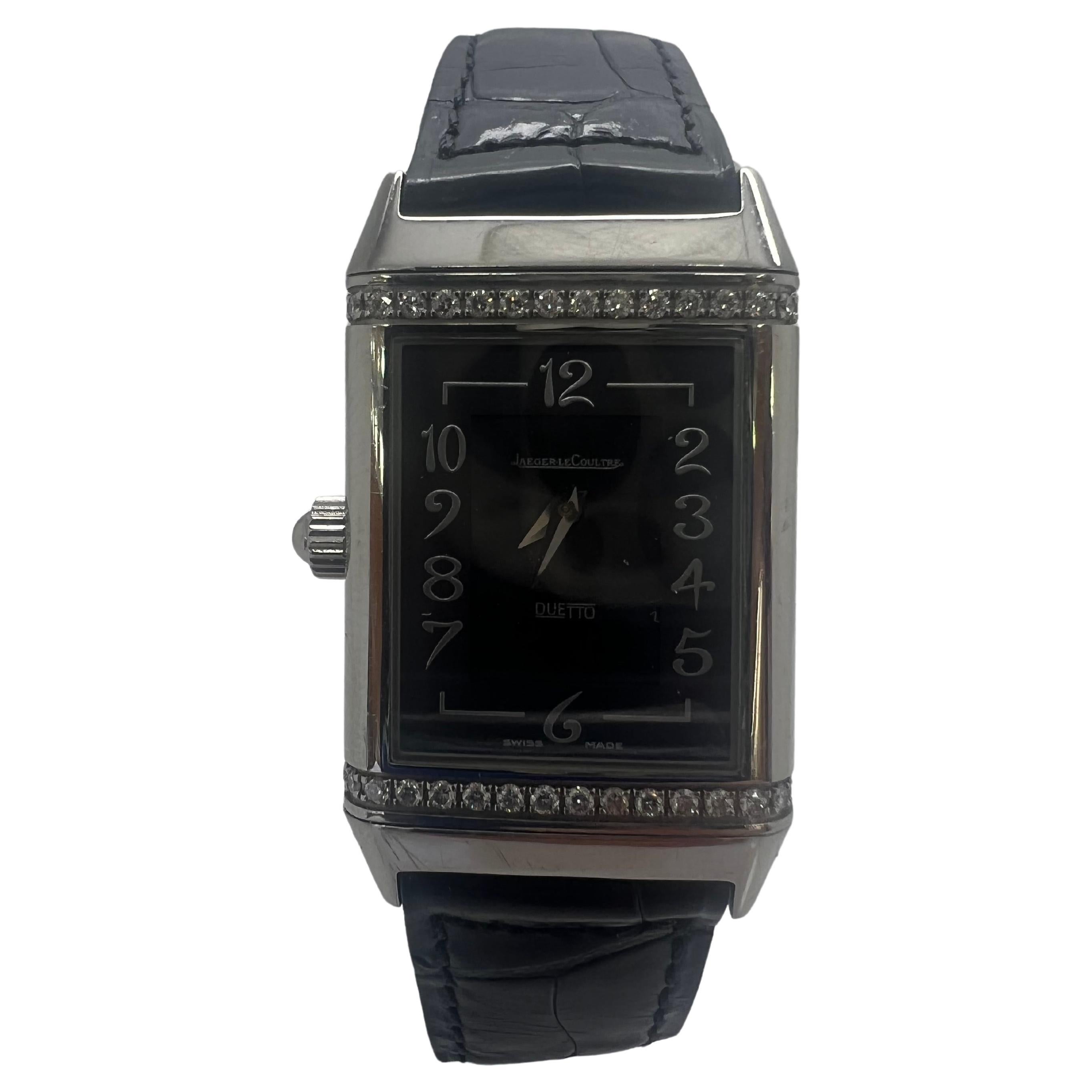 Jaeger Lecoultre Dual Reverso Ladies Diamond Watch
