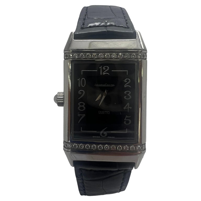 Jaeger Lecoultre Dual Reverso Ladies Diamond Watch For Sale at 1stDibs |  jaeger lecoultre reverso 96001, jaeger lecoultre 96001, jay z reverso