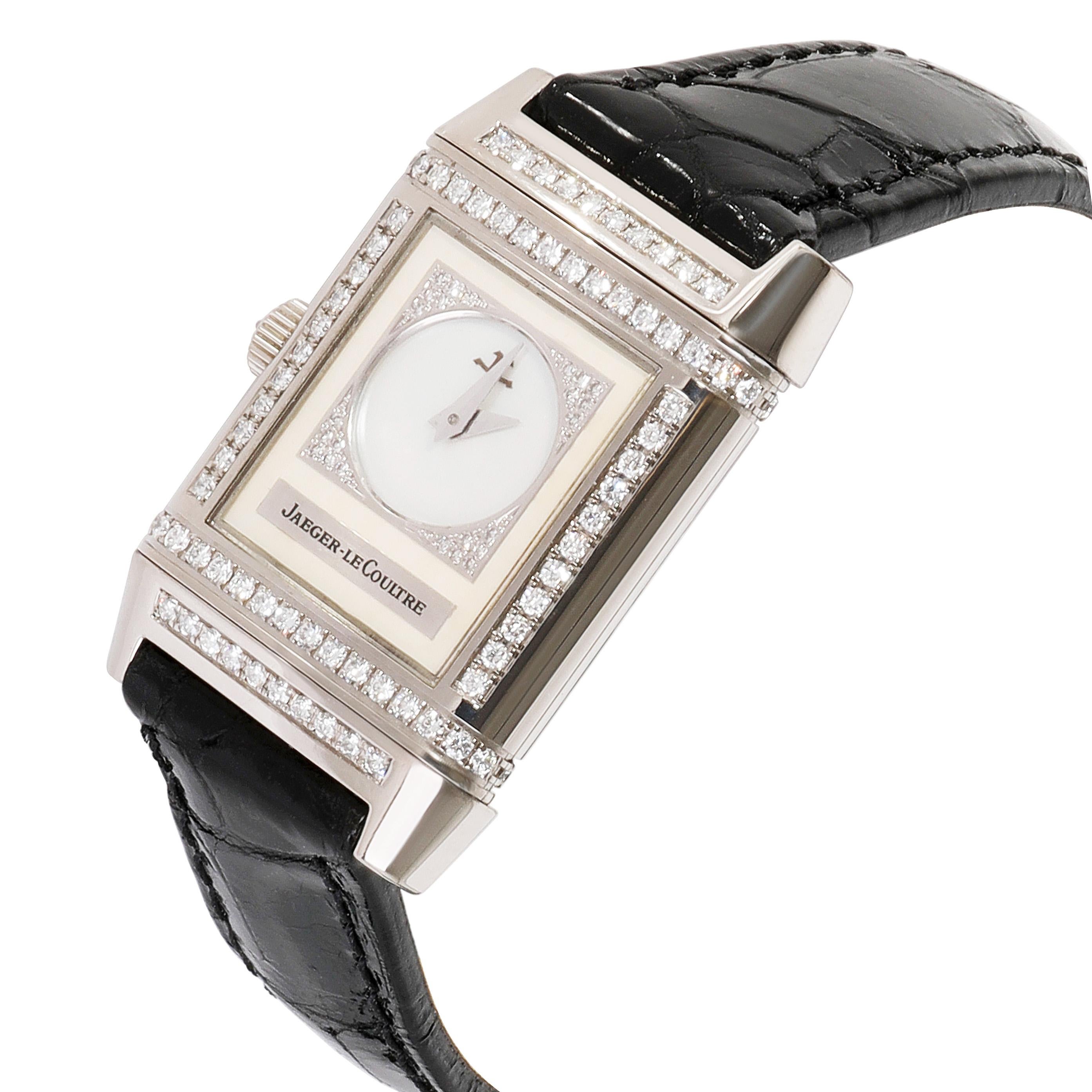 Jaeger-LeCoultre Duetto Reverso 266.3.44 Women's Watch in 18kt White Gold 1