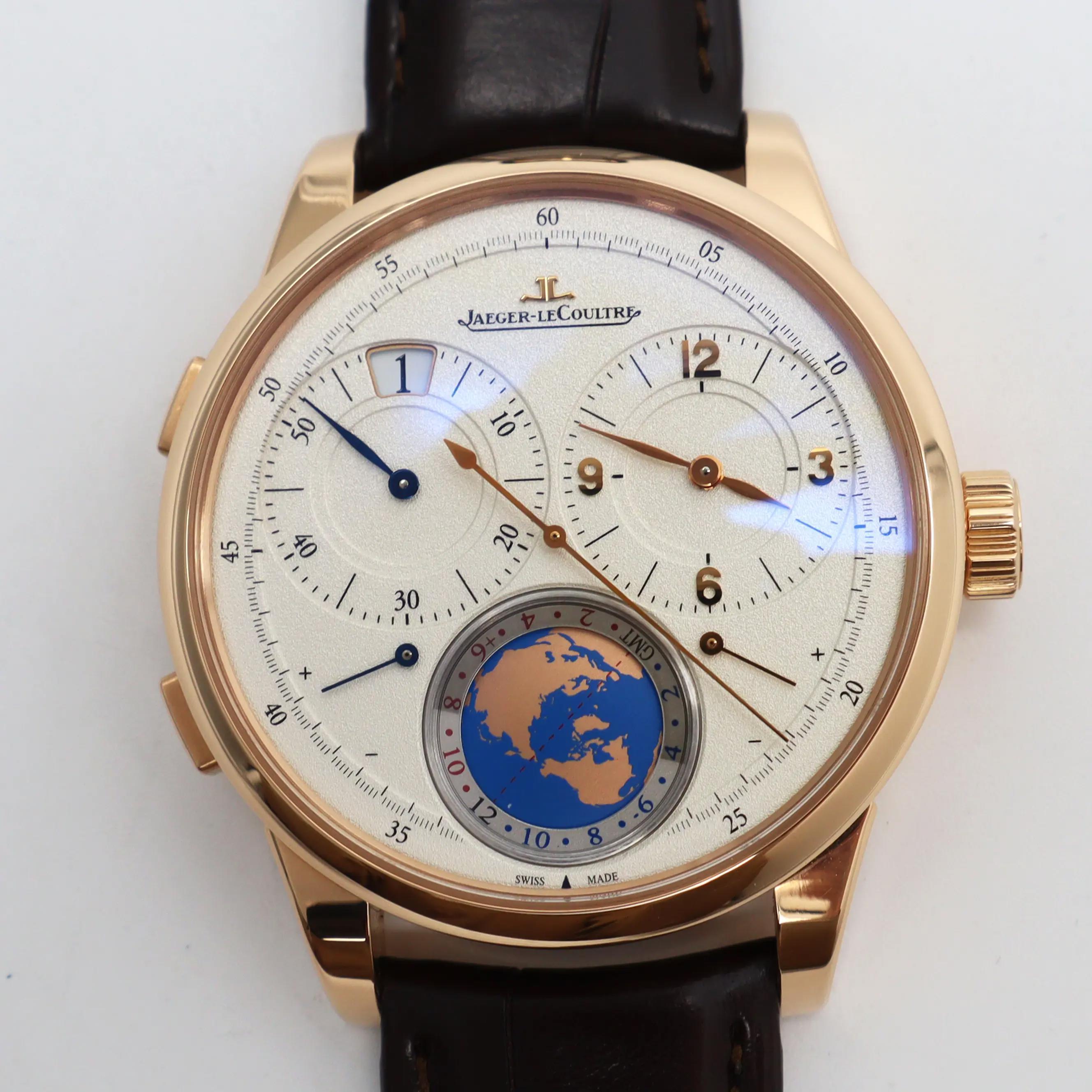Jaeger Lecoultre Duometre Unique Travel Time Mechanical Watch Q6062520 For Sale 3