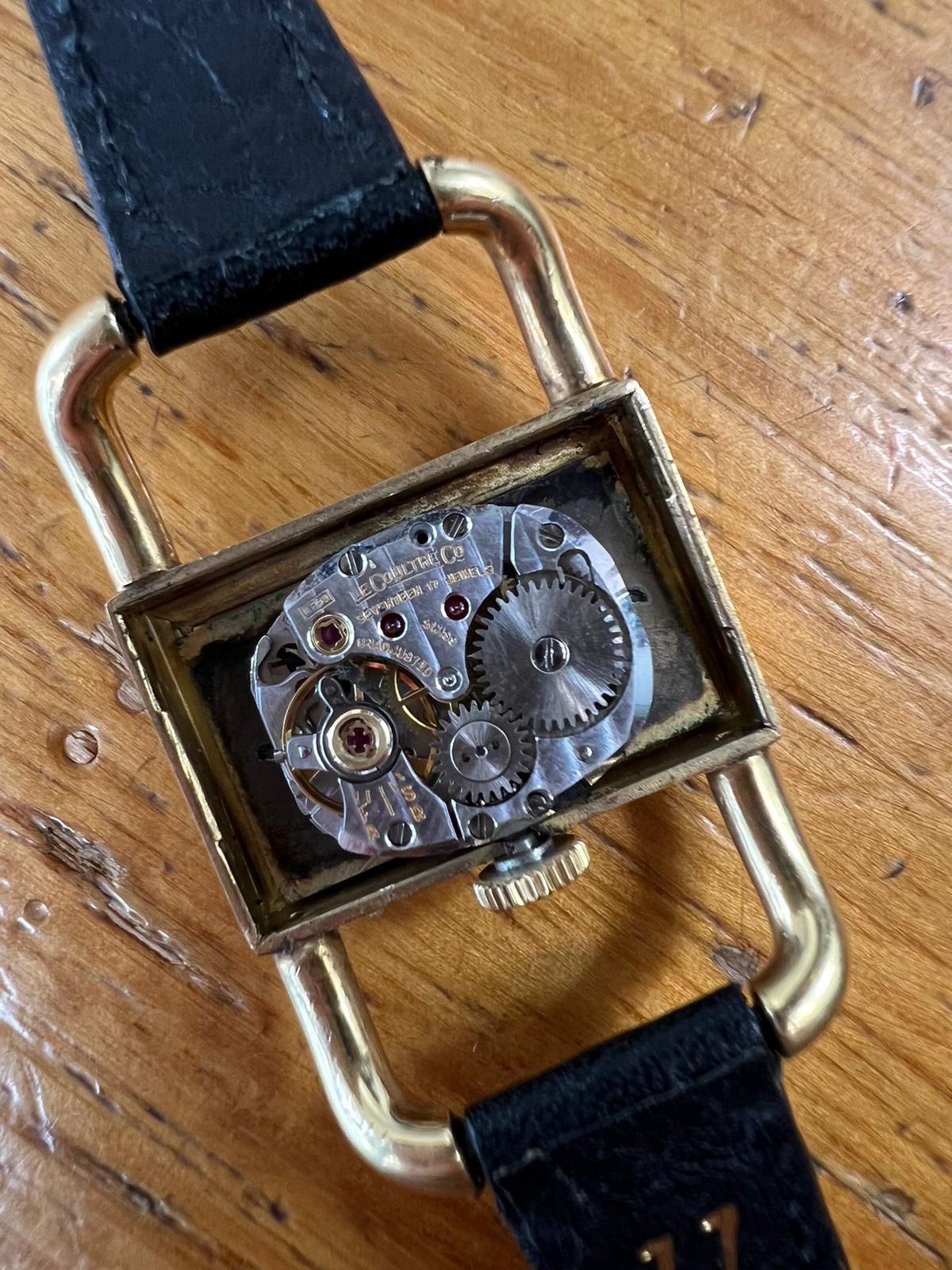 Jaeger-LeCoultre Értier Luchetto 18K Gold, Onyx Zifferblatt, Steigbügelösen Damenuhr 3