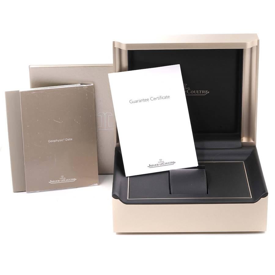 Jaeger-LeCoultre Geophysic Rose Gold Watch 501.2.T0.S Q8012520 Box Papers 4