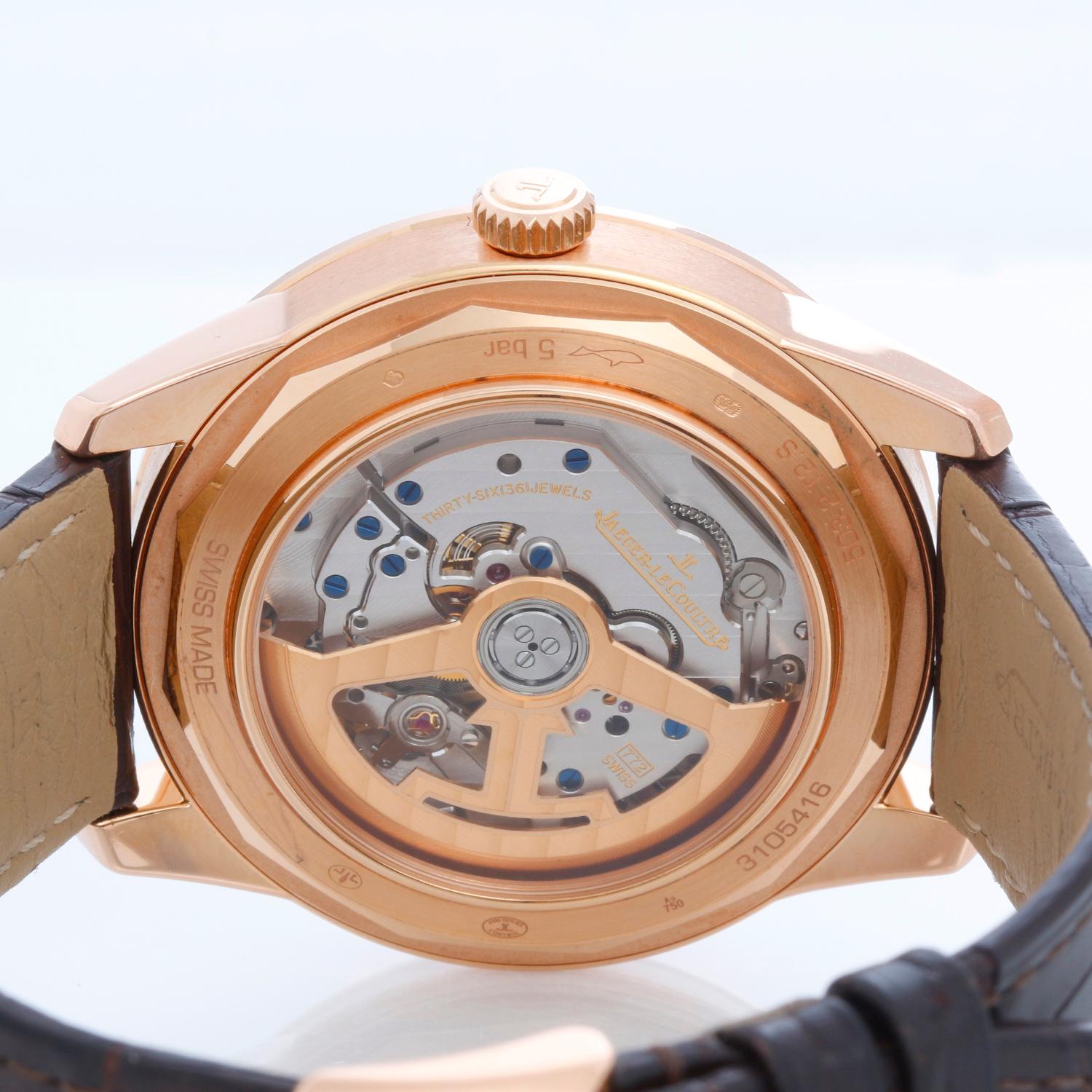 Jaeger LeCoultre Geophysic Universal Time Rose Gold Men's Watch Ref Q8102520 1