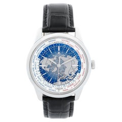 Jaeger LeCoultre Geophysic Universal Time Stainless Steel Men's Watch Ref Q81084