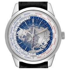 Used Jaeger Lecoultre Geophysic Universal Time Watch 503.8.T2.S Q8108420 Box Papers
