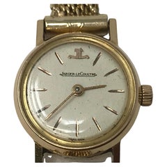 Reloj y pulsera Jaeger LeCoultre de oro para señora