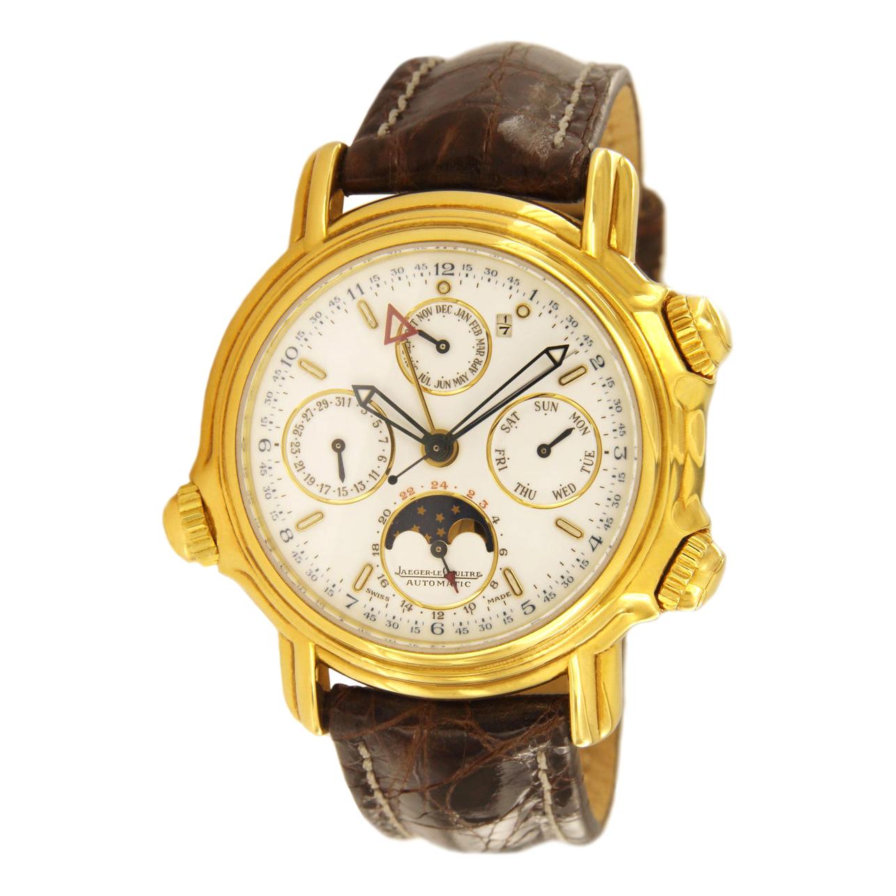 Jaeger-LeCoultre Grand Reveil Perpetual Calendar Watch 180.1.99 For Sale
