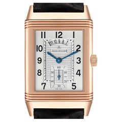 Jaeger LeCoultre Grande Reverse Rose Gold Watch 273.2.85 Q3742521 Box Papers