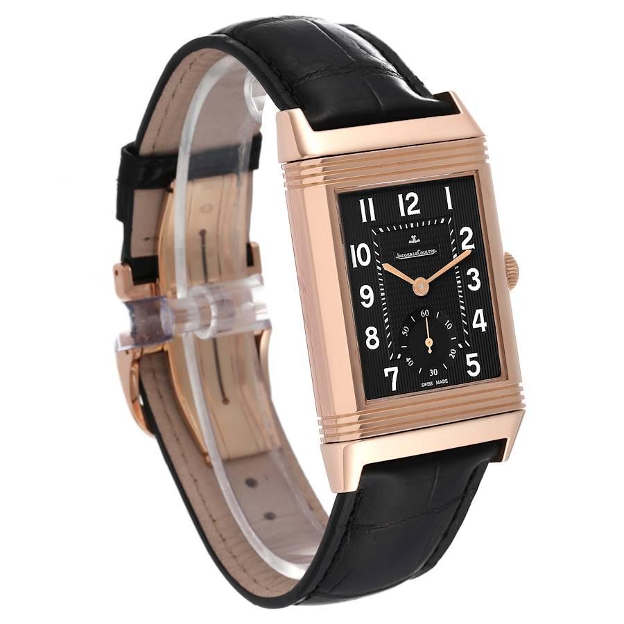 Jaeger LeCoultre Grande Reverso 976 Rose Gold Watch 273.2.04 Q3732470 In Excellent Condition For Sale In Atlanta, GA