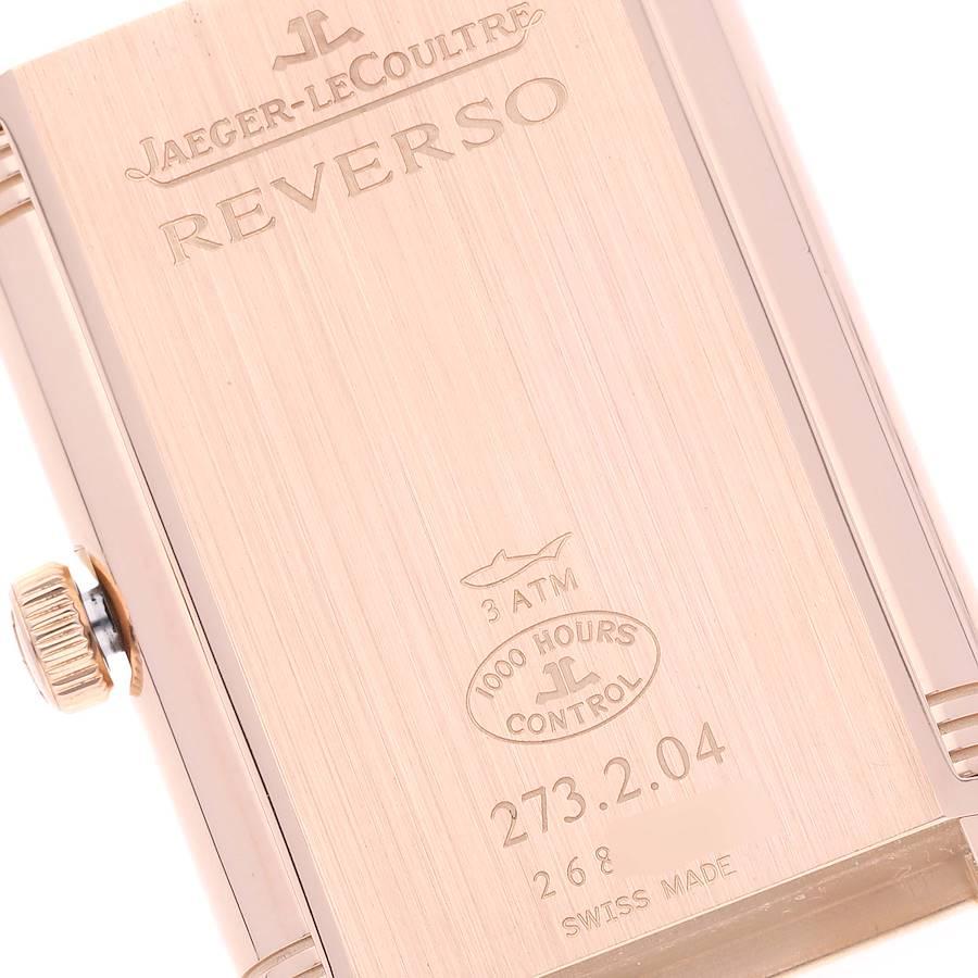 Jaeger LeCoultre Grande Reverso 976 Rose Gold Watch 273.2.04 Q3732470 en vente 3