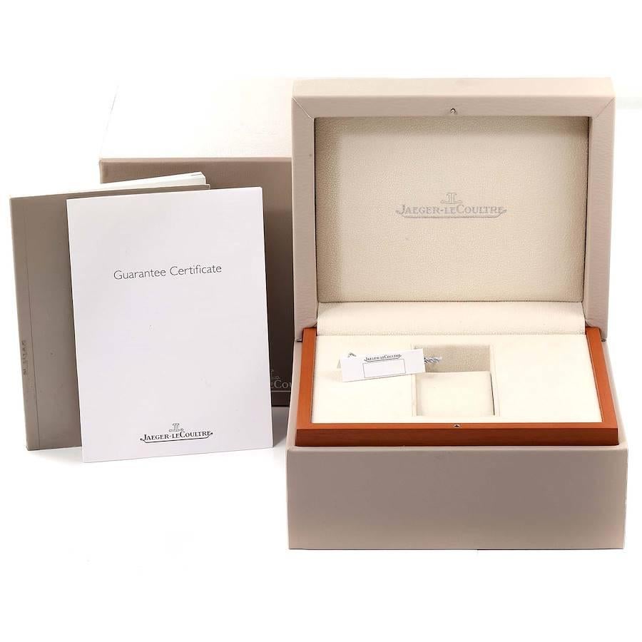 Jaeger LeCoultre Grande Reverso Calendar Moonphase Rose Gold Watch Q3752520 Box 6