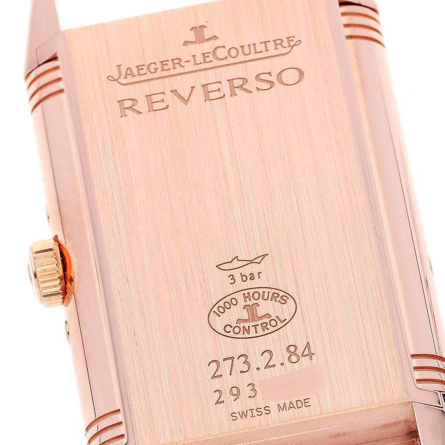 Jaeger LeCoultre Grande Reverso Calendar Moonphase Rose Gold Watch Q3752520 Box 1