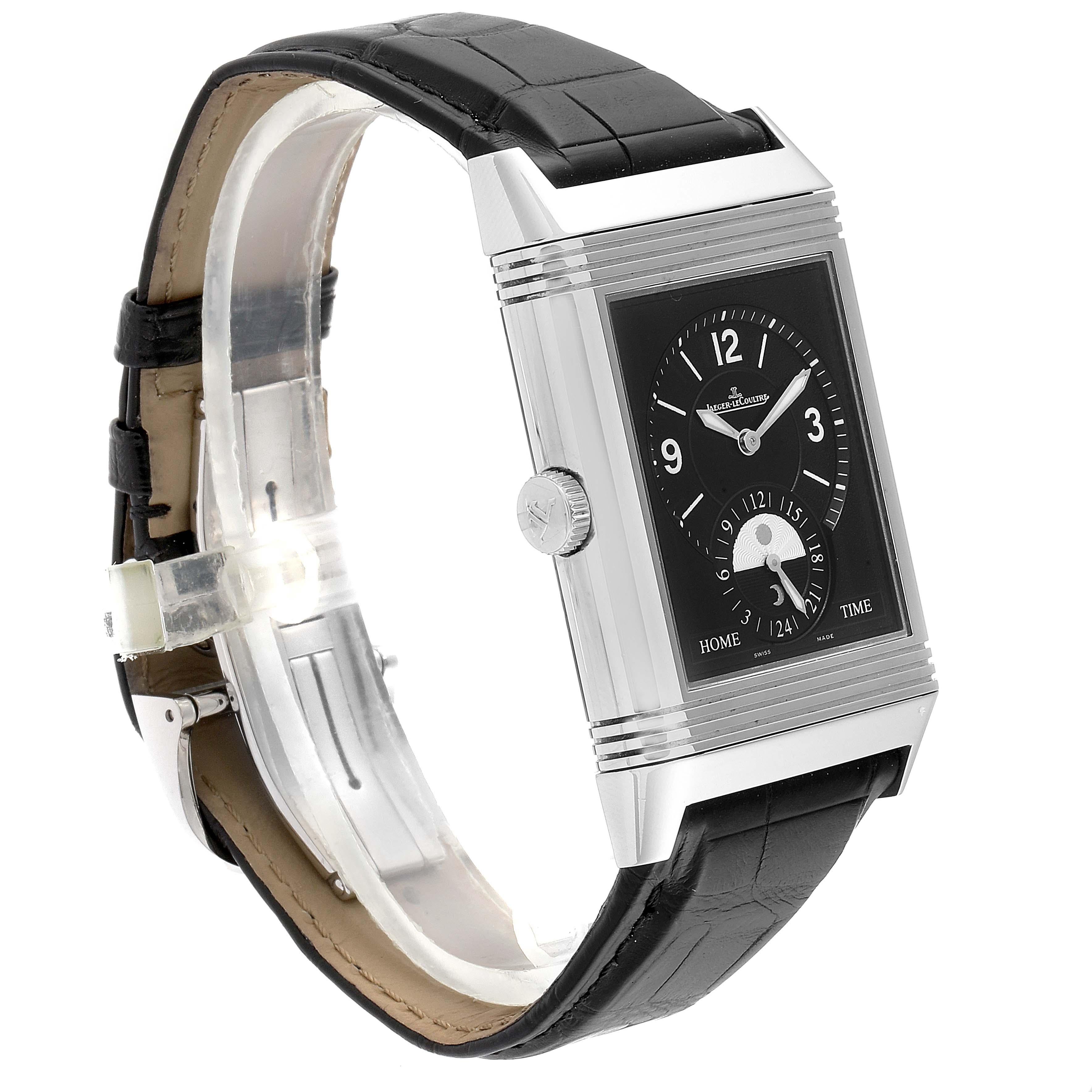Art Deco Jaeger-LeCoultre Grande Reverso Duodate Limited Edition Watch 274.8.85