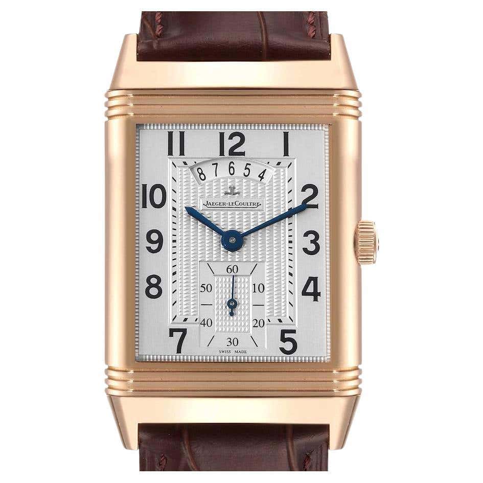 Jaeger Lecoultre 18K Gold Grande Power Reserve Reverso Wristwatch with ...