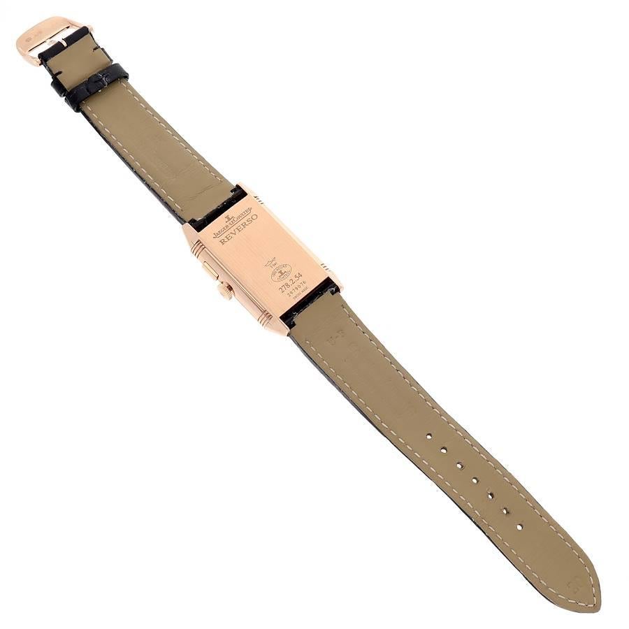 Jaeger LeCoultre Grande Reverso Duoface Roségold Uhr 278.2.54 Q3782520 7