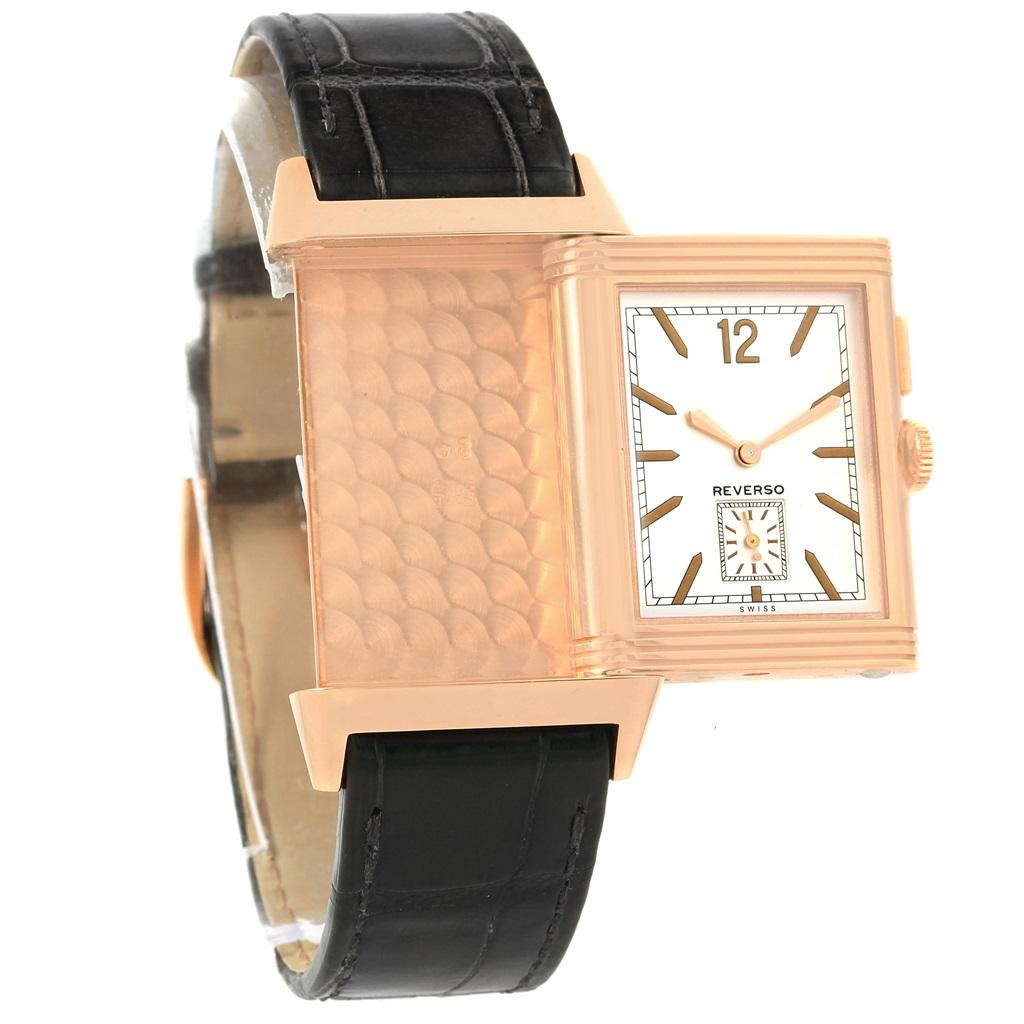 Jaeger-LeCoultre Grande Reverso Duoface Rose Gold Watch 278.2.54 Q3782520 For Sale 4