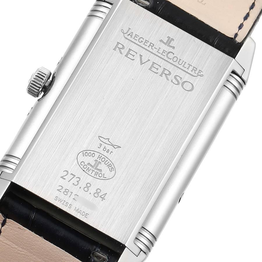 Jaeger LeCoultre Grande Reverso Mondphase Herrenuhr Q3758420 Box Papiere im Angebot 4