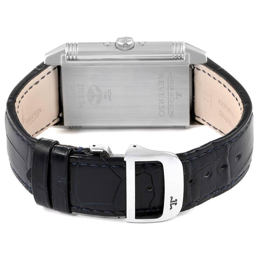 Jaeger LeCoultre Grande Reverso Mondphase Herrenuhr Q3758420 Box Papiere im Angebot 5
