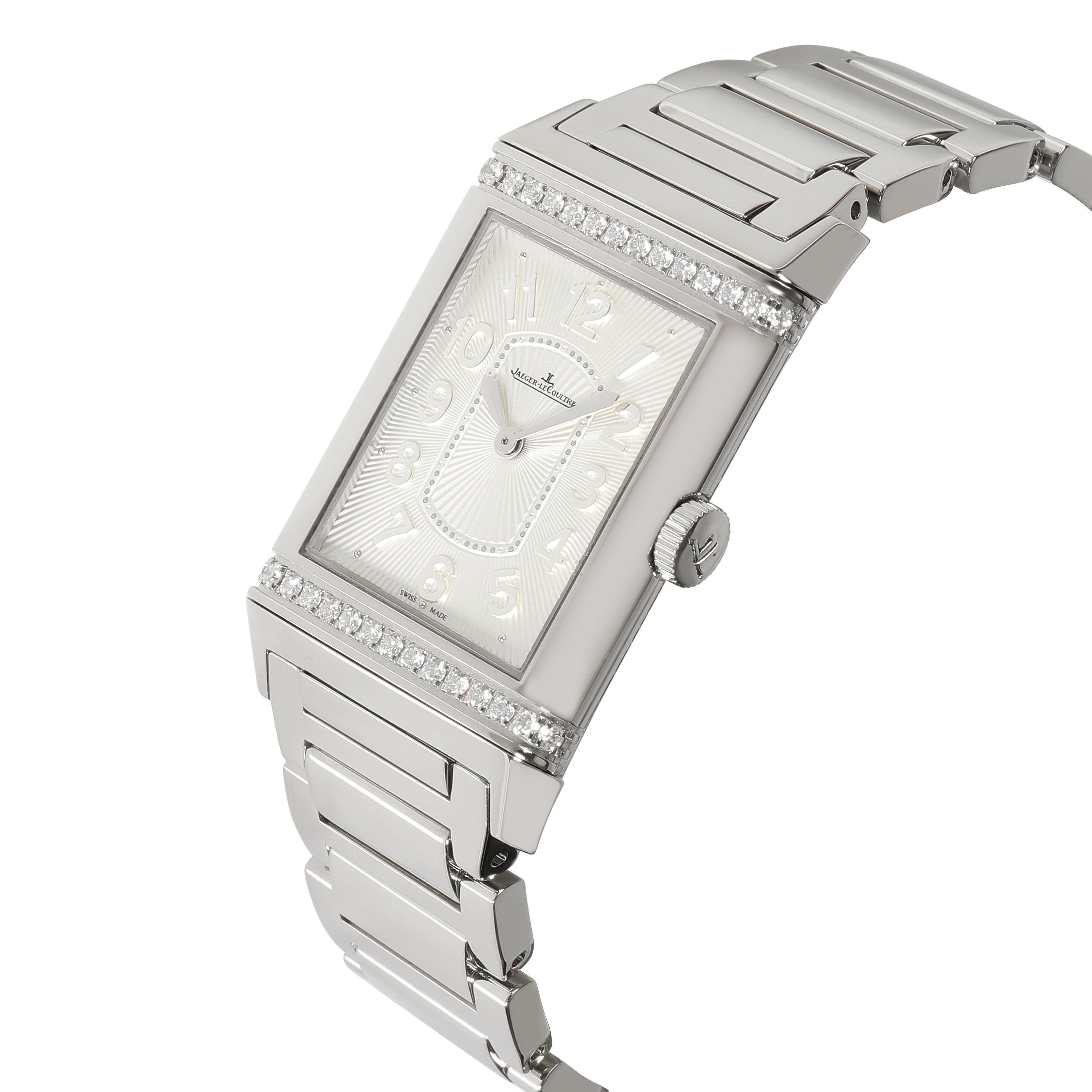 Jaeger-LeCoultre Grande Reverso Q3208121 268.8.86 Unisex Watch in Stainless S In Excellent Condition In New York, NY