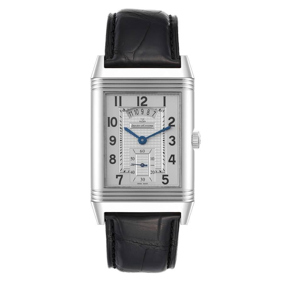 Jaeger LeCoultre Grande Reverso Stahl-Herrenuhr 273.8,85 Q3748421 im Zustand „Hervorragend“ in Atlanta, GA