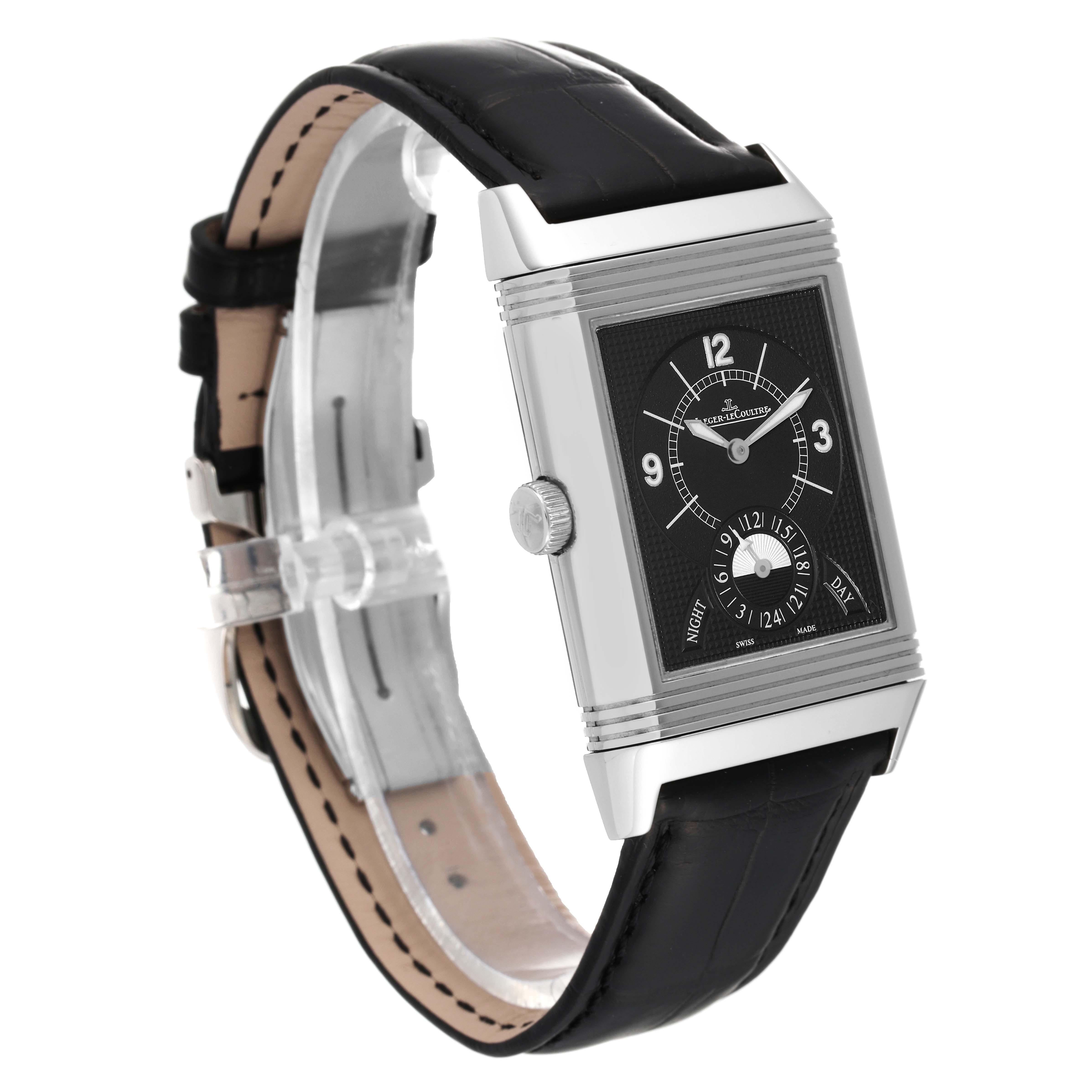 Men's Jaeger LeCoultre Grande Reverso Steel Mens Watch 273.8.85 Q3748421