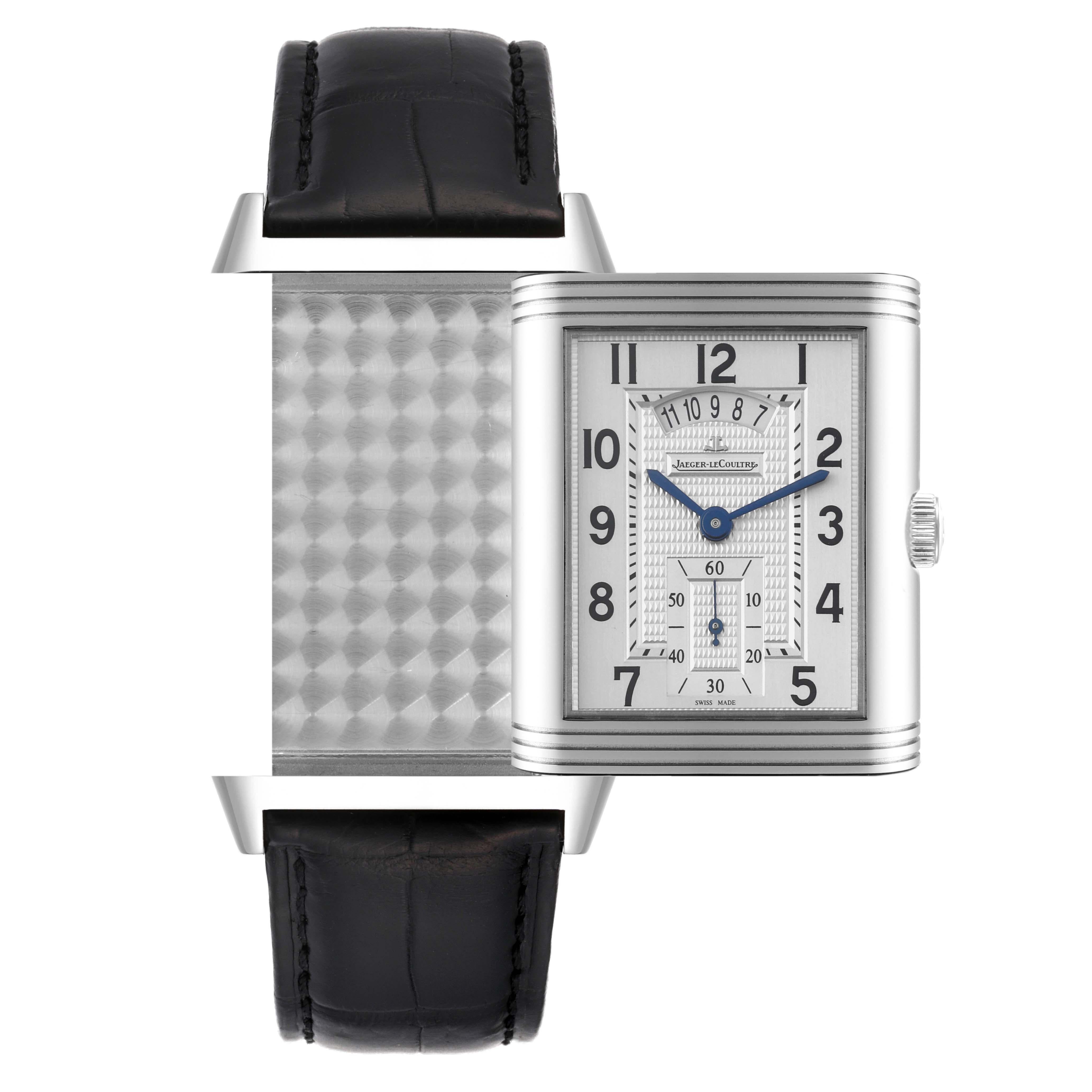 Jaeger LeCoultre Grande Reverso Steel Mens Watch 273.8.85 Q3748421 2
