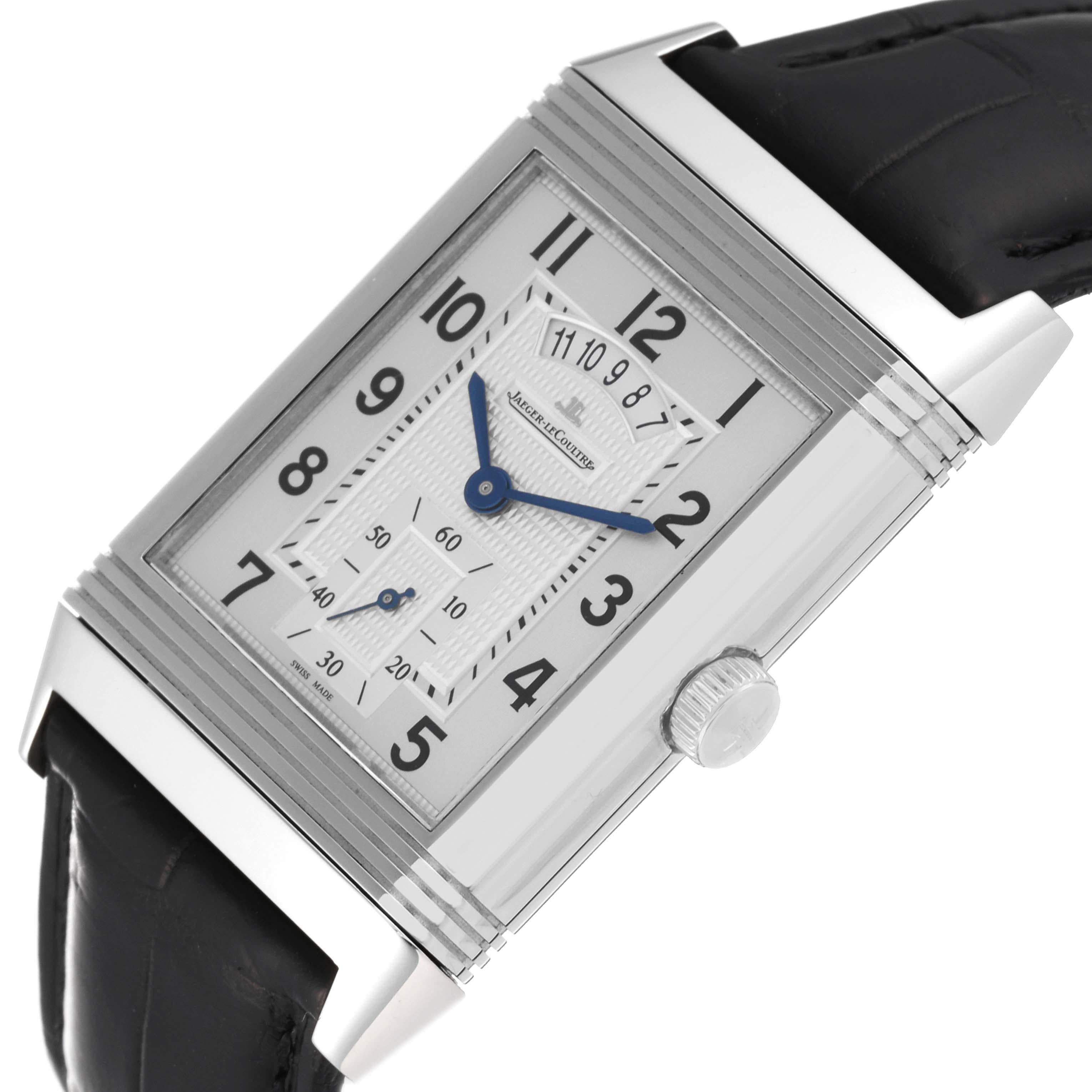 Jaeger LeCoultre Grande Reverso Steel Mens Watch 273.8.85 Q3748421 3
