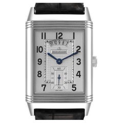 Jaeger LeCoultre Reverso Duetto Steel Gold Diamond Watch 266.8.44 For ...