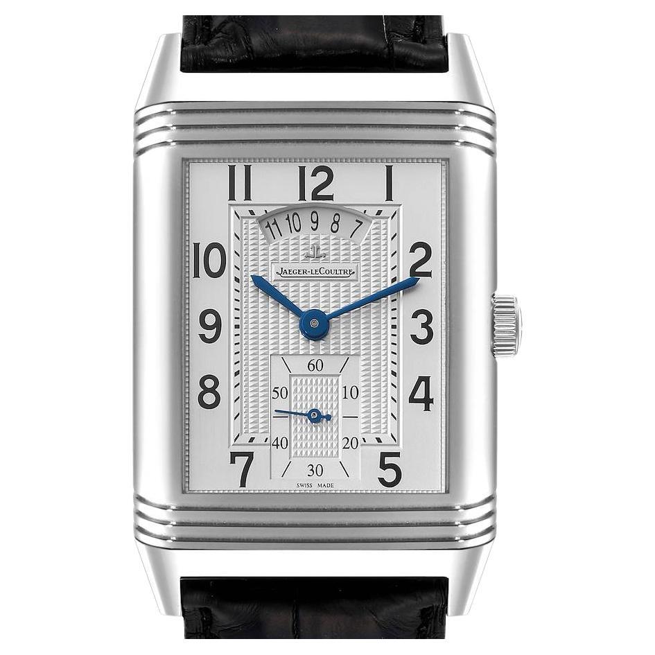 Jaeger LeCoultre Grande Reverso Steel Mens Watch 273.8.85 Q3748421 For