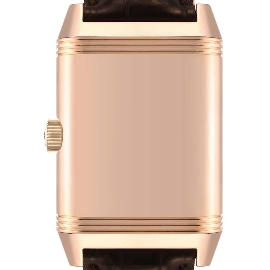 Jaeger Lecoultre Grande Reverso Sun Moon Rose Gold Mens Watch 240.272 Q3032420 In Excellent Condition For Sale In Atlanta, GA