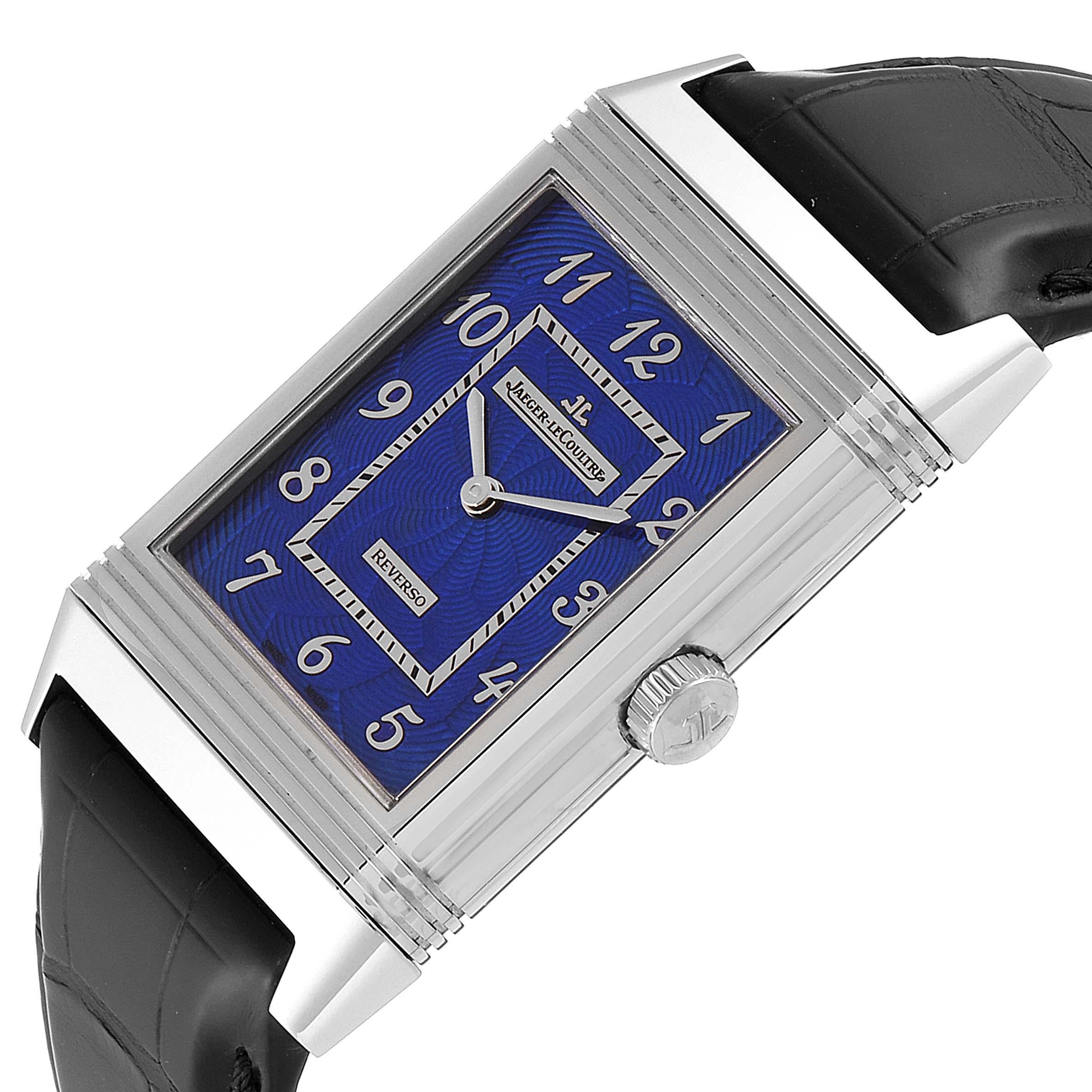 Men's Jaeger-LeCoultre Grande Reverso White Gold Limited Watch 273.3.62 Box Card