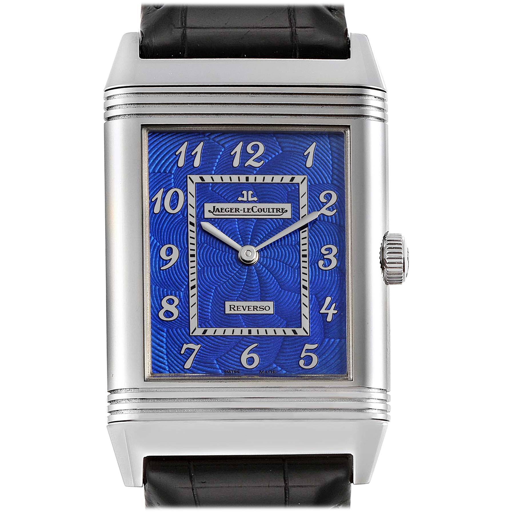 Jaeger-LeCoultre Grande Reverso White Gold Limited Watch 273.3.62 Box Card