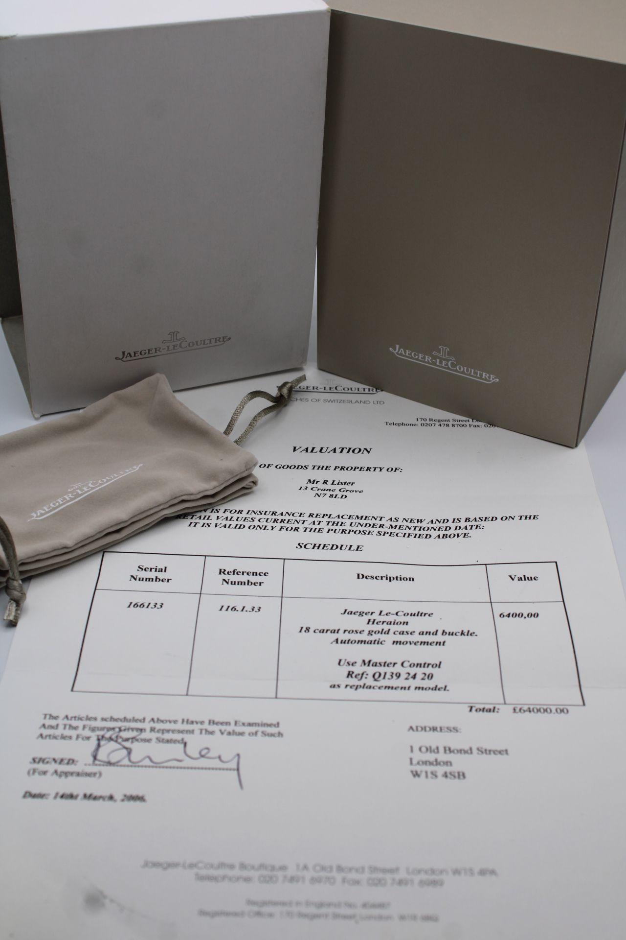 Jaeger-LeCoultre Heraion Chronograph Reveil 116.1.33 10
