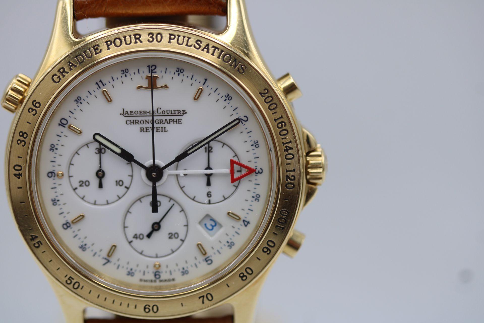 Women's or Men's Jaeger-LeCoultre Heraion Chronograph Reveil 116.1.33