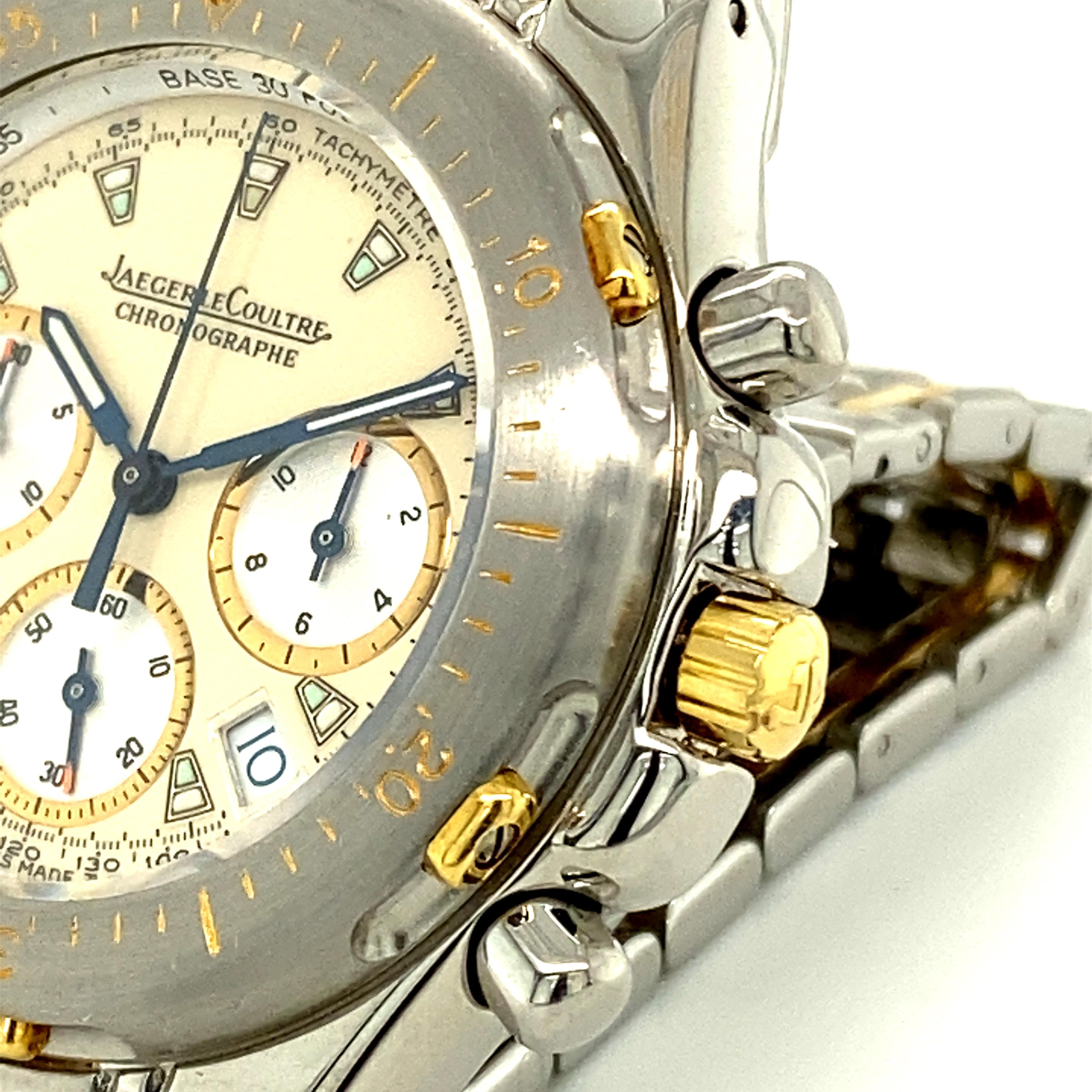 Jaeger-LeCoultre Kyros Calender Chronograph in Stainless Steel and Gold 7