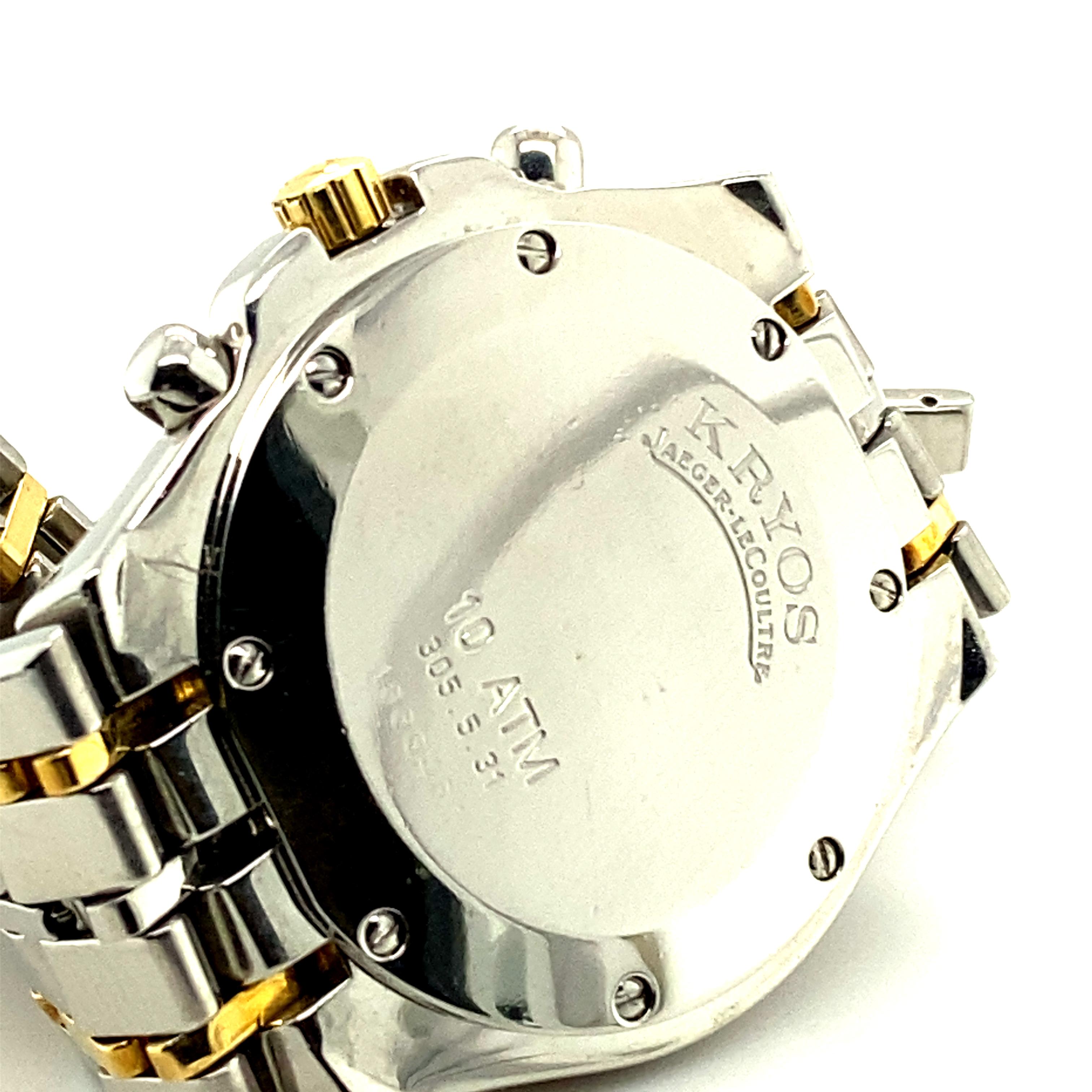 Jaeger-LeCoultre Kyros Calender Chronograph in Stainless Steel and Gold 11